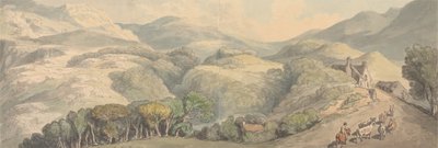 Entrance to Festiniog, Wales by Thomas Rowlandson